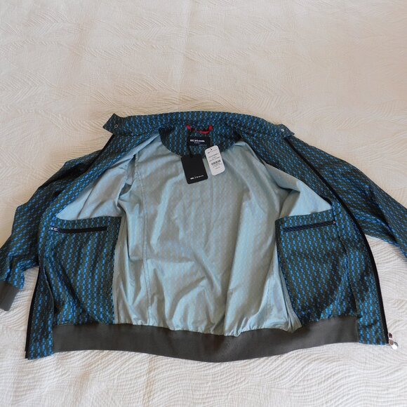 NWT Kiton Cima M bomber jacket lightweight golf sailing tennis windbreaker Italy - Picture 11 of 15